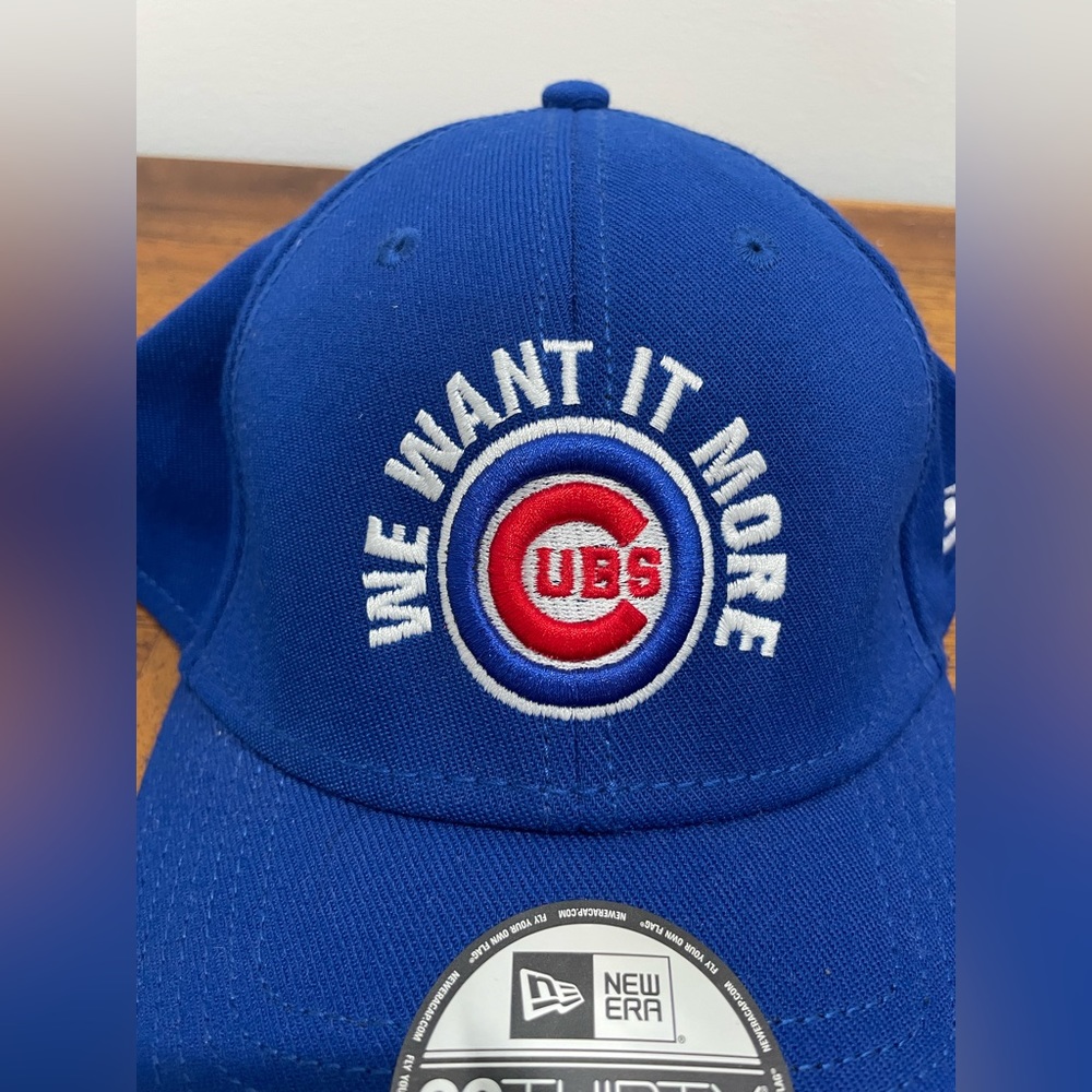 Cubs 2016 We Want It More New Era Baseball Cap - ML